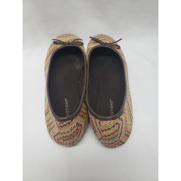 Predictions Multicolored Slip On Ballet Flats Shoes - Women's Size 7.5 - Picture 4 of 7